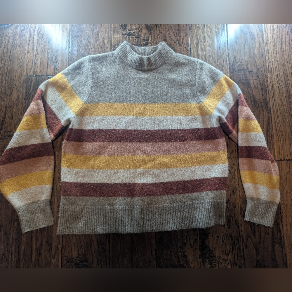 Indi & Cold Striped Women's Sweater